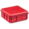Puszka n/t NSW 90x90x37 IP55 czerwona 35418701 Simet