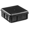Puszka n/t NSW 90x90x37 IP55 czarna 35418707 Simet