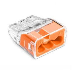 Złączka instalacyjna 3-torowa wtykowa SCP3 3x(0.75-4)mm 88000008 IDEAL Simet