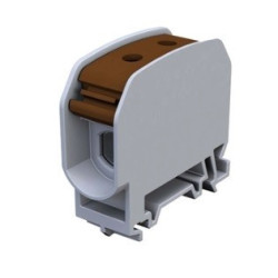 Złączka szynowa gwintowa STB 16 Al-Cu 87110 brązowa 81000015 SIMBLOCK Simet
