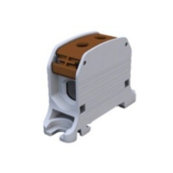 Złączka szynowa gwintowa STB 50 Al-Cu 87310 brązowa 81001015 SIMBLOCK