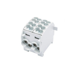 Blok odgałęźny Al/Cu 80120 1-biegunowy SCB 25-2 szary 81505002 SIMBLOCK Simet