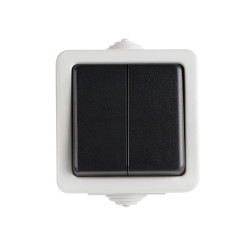 TEKNO 25351 łącznik świecznikowy n/t IP54 szary 05-1010-143 sz Kanlux