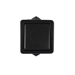 TEKNO 27354 łącznik schodowy n/t IP54 czarny 05-1050-141 cz MOWION Kanlux