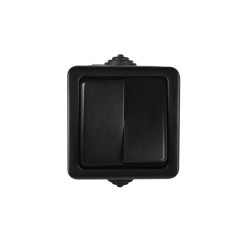 TEKNO 27352 łącznik świecznikowy n/t IP54 czarny 05-1010-141 cz Kanlux