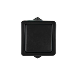 TEKNO 27351 łącznik pojedynczy n/t IP54 czarny 05-1000-141 cz Kanlux