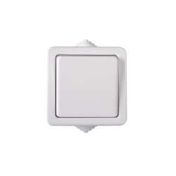 TEKNO 33494 łącznik pojedynczy n/t IP54 biały 05-1000-102 bi MOWION Kanlux
