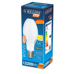 Żarówka uliczna LED Intense Plus E40 90W 12200lm 230V 4000K LED-3102 Helios