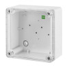 Puszka n/t Industrial szara 105x105x66 IP65 pokrywa transparentna 2701-01 EPN