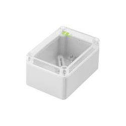 Puszka n/t Industrial 110x75x59 IP65 pokrywa transparentna 2703-01 EPN Puszka n/t Industrial 110x75x59 IP65 pokrywa transparentna 2703-01 EPN