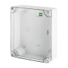 Puszka n/t Industrial 313x253x115 szara IP65 pokrywa transparentna 2723-01 EPN
