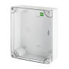 Puszka n/t INDUSTRIAL 340x270x106 szara IP65 pokrywa transparentna 2725-01 EPN