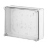 Puszka n/t Industrial 440x330x145 szara IP65 pokrywa transparentna 2727-01 EPN