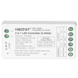 Kontroler 2w1 LED 12A 4-strefowy MONO/CCT FUT035S+ MiBoxer Mi-Light