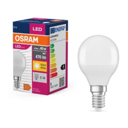 Żarówka LED E14 kulka Value 4,9W 470lm 2700K Osram