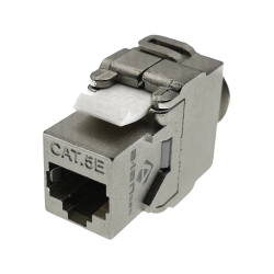 Moduł keystone RJ45 beznarzędziowy STP kat.5E PoE+ ALANTEC MB002 A-LAN Technologie