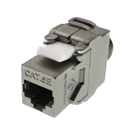 Moduł keystone RJ45 beznarzędziowy STP kat.5E PoE+ ALANTEC MB002 A-LAN Technologie