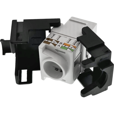 Moduł keystone RJ45 beznarzędziowy UTP kat.5e ALANTEC PLUS MB001 A-LAN Technologie