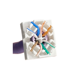 Moduł keystone RJ45 beznarzędziowy STP kat.6A PoE+ ALANTEC Plus MB005-1