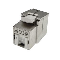 Moduł keystone RJ45 beznarzędziowy STP kat.6A PoE+ ALANTEC Plus MB005-1