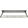 Patch panel pusty 19" modularny 24 porty 1U z podporą ALANTEC PK020 A-LAN Technologie