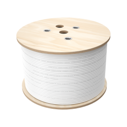 Przewód koncentryczny RG6 75 Om 1.02/4.55/6.86 PVC Eca Trishield 500m RGTec A-LAN KRT102A0PV500