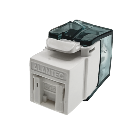 Moduł keystone RJ45 beznarzędziowy UTP kat.6 ALANTEC Plus MB003-1 A-LAN Technologie