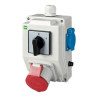 Zestaw siłowy RS-Z wyłącznik 0-1 gniazdo 1x32A/5P 1x230V 6275-00 Elektro-Plast Nasielsk