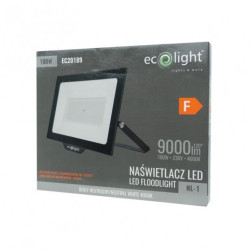 Naświetlacz LED 100W NL-1 4000K 9000lm IP65 EC20189 EcoLight Naświetlacz LED 100W NL-1 4000K 9000lm IP65 EC20189 EcoLight