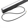 Oprawa liniowa LED LORIEN 120cm 40W 4400lm 4000K czarna C26-LOR-40BL-4K Bemko