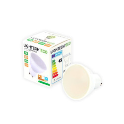 Żarówka LED 7W 600lm GU10 3K plastik 113475 Lightech Żarówka LED 7W 600lm GU10 3K plastik 113475 Lightech