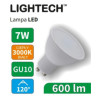 Żarówka LED 7W 600lm GU10 3K plastik 113475 Lightech