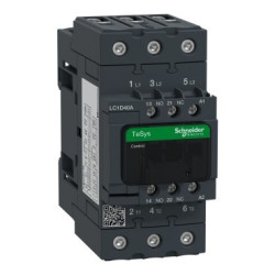 Stycznik mocy 3-biegunowy AC3-40A 18,5kW NO+NC LC1D40AP5 Schneider Electric