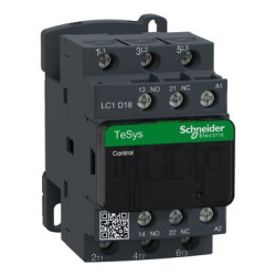 Stycznik mocy 3-biegunowy AC3-18A 7,5kW NO+NC 230V AC LC1D18P5 Schneider Electric
