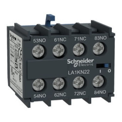 Blok styków pomocniczych 2NO+2NC dla styczników LC1 LP1-K LA1KN22 Schneider Electric