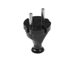 Wtyczka prosta 2P 10A WT-2 czarna W-98132 Plastrol Wtyczka prosta 2P 10A WT-2 czarna W-98132 Plastrol