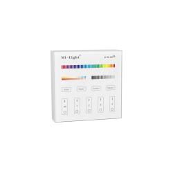 MiBoxer panel n/t RF 2.4G B4 biały 4-strefowy RGB/CCT 25-4004-00 LED-Labs
