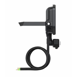 Naświetlacz LED PIR z regulacją mocy 17W/11W 2400lm/1600lm 4K IP65 czarny