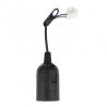 Oprawka E27 z przewodem i zawieszką czarna EC20810 EcoLight