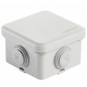 Puszka n/t kwadratowa 75x75x50mm wodoszczelna IP65 4xM20 3026 Famatel