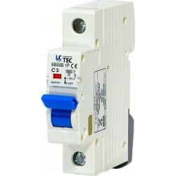 Wyłącznik nadprądowy 1P C 3A 6kA EBS9B 491423 LC-Tec