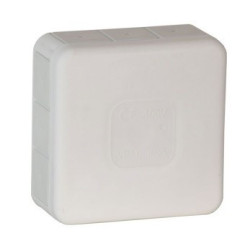 Puszka n/t na klik IP55 85x85x37 VP-30 biała 12-wlotowa 030-01 ViPlast