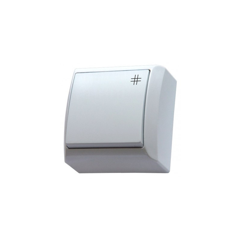 Łącznik krzyżowy n/t IP20 ŁN-4B/00 biały BIS Ospel Łącznik krzyżowy n/t IP20 ŁN-4B/00 biały BIS Ospel