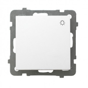 Przycisk "światło" ŁP-5G/m/00 biały AS Ospel