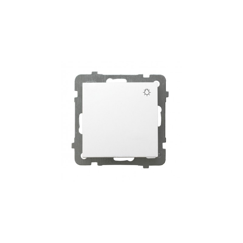 Przycisk "światło" ŁP-5G/m/00 biały AS Ospel Przycisk "światło" ŁP-5G/m/00 biały AS Ospel