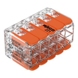 Szybkozłączka instalacyjna 10x0,14-4mm2 221-420 Wago