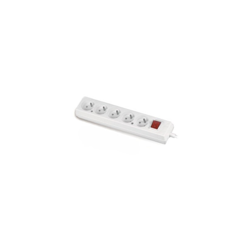 Przedłużacz z/u 5 gniazd 1,5x3m IP20 wyłącznik on/off biały PRZ-0012 Helios Przedłużacz z/u 5 gniazd 1,5x3m IP20 wyłącznik on/off biały PRZ-0012 Helios