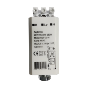 Zapłonnik do lamp sodowych i metalohalogenkowych 70-400W OSP-0016 Helios