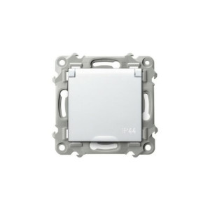 Gniazdo pojedyncze z/u IP44 białe GPH-1ZZ/m/00/w SZAFIR Ospel