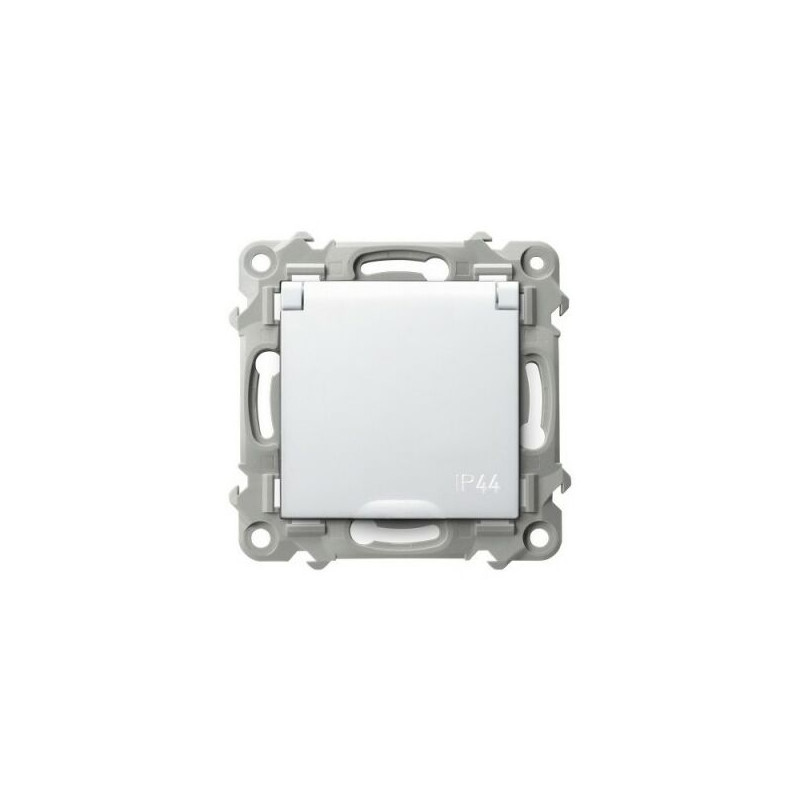 Gniazdo pojedyncze z/u IP44 białe GPH-1ZZ/m/00/w SZAFIR Ospel Gniazdo pojedyncze z/u IP44 białe GPH-1ZZ/m/00/w SZAFIR Ospel